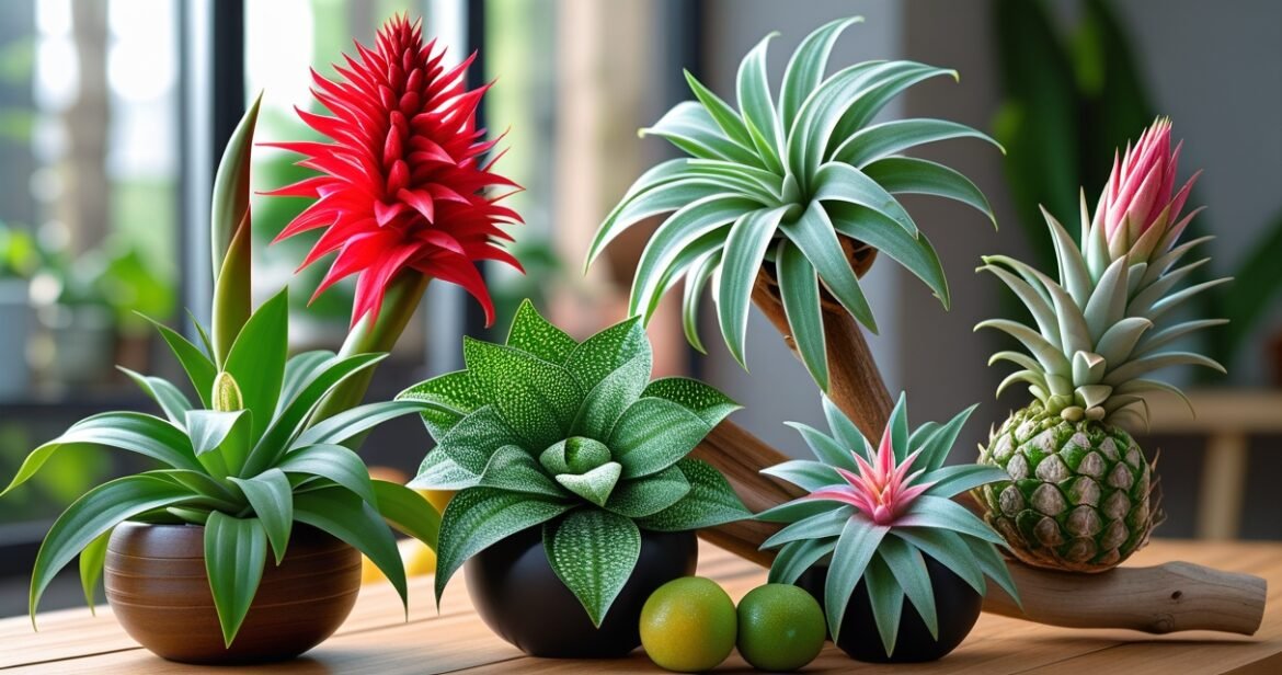 Bromelija: auginimo patarimai, nauda ir rūšių įvairovė namuose