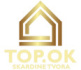 Top ok skardinė tvora, MB logotipas
